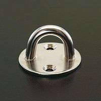 エスコ φ41mm/19.8mm パッドアイ(ステンレス製) EA638GF-2 1セット(20個)（直送品）