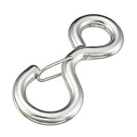 エスコ 5x 54mm アイフック(ステンレス製) EA638AA-1 1セット(15個)（直送品）