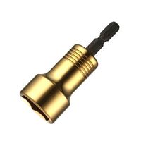 エスコ 21 mm 電ドルソケット(ショート) EA612AV-21 1セット(10個)（直送品）