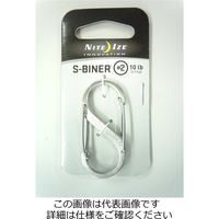 エスコ 50x22mm Sカンスナップ(ステンレス製/シルバー) EA638AD-82 1セット(15本)（直送品）