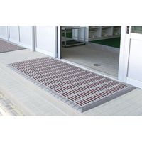 エスコ 75x300mm 中ふち(雌/灰) EA997RX-24 1セット(15個)（直送品）