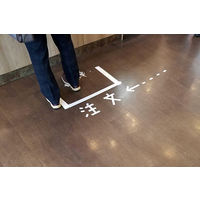 ダイヤテックス 耐久ラインテープ 白 幅50mm×長さ50m TL-15-WH 1巻