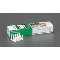 エスコ 5.5x20mm クリッププラグ(100個) EA947CP-0 1セット(2000個:100個×20箱)（直送品）