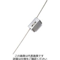 エスコ 2.5ー3.0mm ワイヤーロープクリップ(亜鉛製) EA628SE-22 1セット(15個)（直送品）