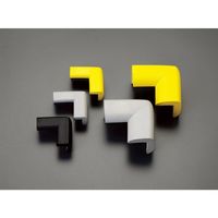 エスコ 100x100x 54mm コーナーガード(黄) EA983FJ-116 1セット(10個)（直送品）