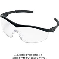 エスコ 保護めがね(クリアー・ブラック) EA800CH-1 1セット(10個)（直送品）