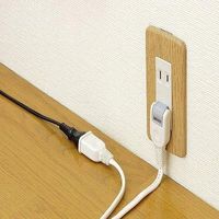 エスコ AC125V/15Ax 2m 延長コード(白) EA815GM-13A 1セット(10本:1本×10個)（直送品）