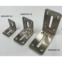 エスコ 60x60x 40mm ワイドアングル(ステンレス製) EA951EF-52 1セット(10個)（直送品）