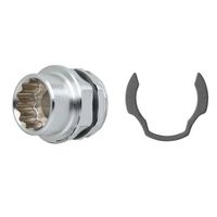 エスコ 13x 23mm オフセットアダプター用ソケット EA813A-313 1セット(5個)（直送品）