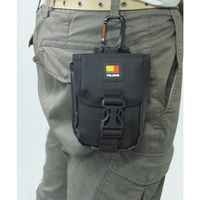 エスコ 110x 90x205mm 着脱式小物ポーチ EA925TD-18 1セット(3個)（直送品）