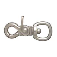 エスコ 64mm トリガースナップ(亜鉛ダイカスト) EA638AW-3 1セット(15個)（直送品）