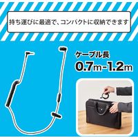 モノラルイヤホン/カナル型/マイク付/Fast Music/φ9.2mmドライバ/カールケーブル/ブラック EHP-CCS100CMMBK（直送品）