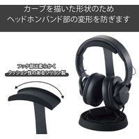 エレコム ヘッドホン用スタンド/T字型/ブラック HP-DSTBK 1個