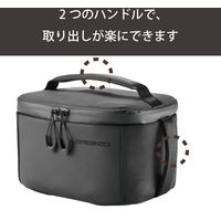 エレコム ビデオカメラ用ストレージボックス/ブラック ZSB-DV011BK 1個