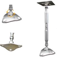 サンライズ 傾斜不陸対応鋼製束 ZIZAI 2435T (240~350mm) [25本入] SRSーKKKT 1箱(25本入)（直送品）