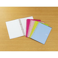 コクヨ キャンパスバインダスマートリングB5濃桃 ル-SP700P 1セット(5冊)