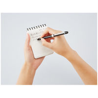 コクヨ ソフトリングノート(5mm方眼罫) A7 70枚 ブラック メ-SV477S5-D 1セット(10冊)