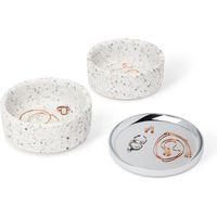 アントレックス Umbra テソラ テラゾボックス 幅130×奥行130×高さ110mm グレイ/マルチ 210144031180 1個（直送品）