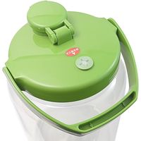 タケヤ化学工業 果実酒びんR型2.4L みどり 丸型 - 1セット(12個)