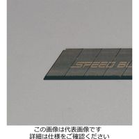 エスコ カッターナイフ替刃(5枚) EA589BC-10 1セット(100枚:5枚×20パック)（直送品）