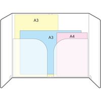 リヒトラブ 折りたたみパーソナルブース A9000 1枚