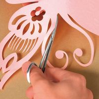 エスコ 90mm はさみ(精密・反り刃/ステンレス製) EA540ME-27 1セット(10本:1本×10個)（直送品）