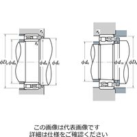 日本精工 複列円筒ころ軸受 NN3022TBKRCC0P4 1個（直送品）