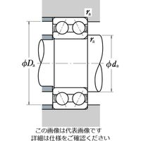 日本精工 複列アンギュラ玉軸受 5306 1個（直送品）