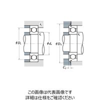 日本精工 単列深溝玉軸受 6308ZZC3 1セット(2個)（直送品）