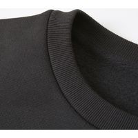 キャブ 10.0オンス T/C ビッグシルエット クルーネック スウェット L ブラック 562701 1着（直送品）