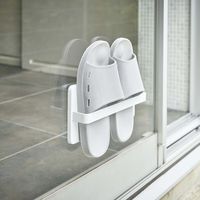 tower（タワー） ツーウェイベランダスリッパラック ホワイト 1個 山崎実業