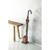 karari（カラリ） 珪藻土 アンブレラスタンド 4本用斜め ブラウン 傘立て 1個 アネスティカンパニー