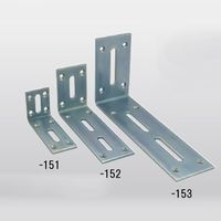 エスコ 90x180x50mm ワイドアングル(スチール製) EA951EE-153 1セット(15個)（直送品）