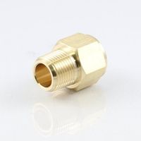エスコ R1/2”xG1/2” ねじ変換アダプター EA141AY-253 1セット(10個)（直送品）