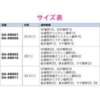 カクダイ GA-KB008 ビニールプレート 150x90mm 1個（直送品）