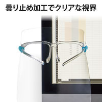 エレコム フェイスシールド/メガネ型用交換用シールド10枚 IPM-FSGSP10P 1セット（10枚入）