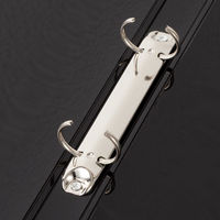 セキセイ アドワン リングファイル A4S 適正収納枚数130枚 ブラック AD-2225-60 3冊