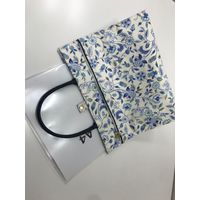 ミントン　ハードウィック　マイバッグ（ヨコ型）　ブルー JL1186A_B 1個 川島織物セルコン（直送品）