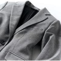 アイトス HERO’S UNIFORM ジャケット ブラック 9号 HCJ8610（直送品）