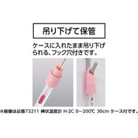 シンワ測定 棒状温度計 H-5C 30cm #73213 1本