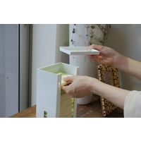 日東 COLLEND ポケットティッシュストッカー ブラック PTS-BK 1個（直送品）