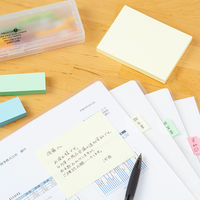 コクヨ タックメモノート74×105mm黄100枚メー10 メ-1000-Y 1セット(10冊)