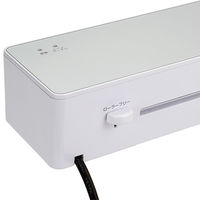 ナカバヤシ パーソナルラミネーター クイックラミ エコノミー シルバー 2本ローラー A3 NQL-E01A3S