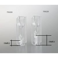 BRAND UVディスポセルミクロ 70~850uL 100個入 4-2448-01 1箱(100個)（直送品）