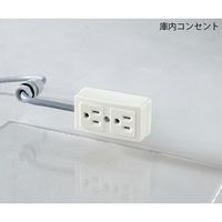 アズワン 粉体計量用ドラフト(手窓付)600×421×500mm 庫内コンセント有り FKD-600ADWC 1台 1-5882-24（直送品）