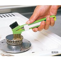 【ワゴンセール】アズマ工業 ガスレンジブラシ KK708G 1個 63-1920-54