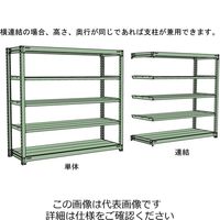 山金工業 ボルトレス中量ラック300kg/段 単体 3S7448ー6G 1台(1個)（直送品）