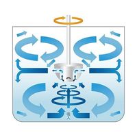 アクアテックス 遠心撹拌体 CーMIX(R) Φ48mm マルチ CDM048316 1個 4-1435-08（直送品）