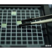 ピエゾパーツ 先端ゴムキャップ付ピンセット Feather Pick 140×6.5mm ストレート ST-140 1本 4-2481-02（直送品）