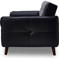 【車上渡し】SEKI RELAXFORM ソファベッド リーベ ET82 幅2040mm ブラック 321427 1台（直送品）